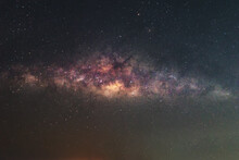 Low Angle View Of Milkyway In Sky