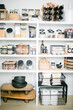 Chic Kitchen Pantry Organization and Storage 
