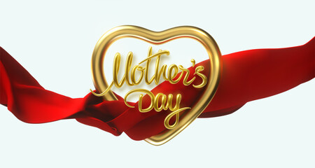 Wall Mural - Mothers Day. Vector holiday Illustration.