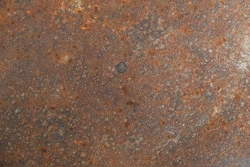 Rusty metal surface as a background texture. Copy, empty space for text