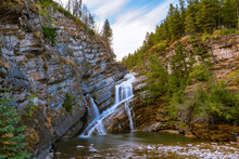 This Photograph Is From Cameron Falls Which Is Located In Waterton Lakes National Park, Ab, Canada.