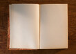 © Tetra Images/Tetra Images - Close up of open book with white, empty pages
