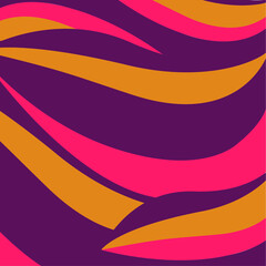 Wall Mural - Vivid Pink, Purple and Gold Retro Wave Background