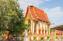 Ancient Historical Wat Prachapithak Buddhist Temple In Warin Chamrap, Ubon Ratchathani, Thailand