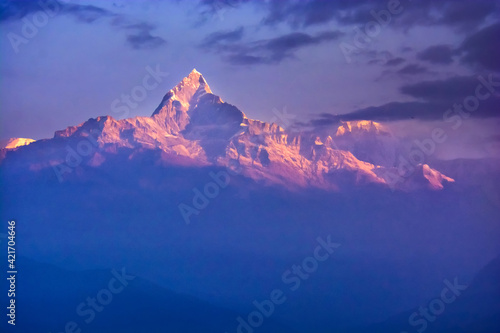 Fototapeta Himalaje  widok-pagody-boudhanath-i-rejestracji-swiatowego-dziedzictwa-unesco-w-katmandu-nepal