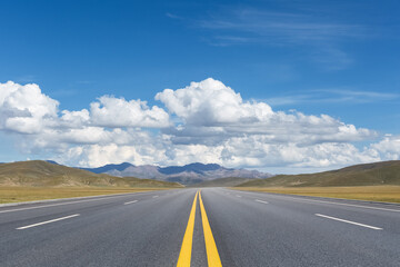 Poster - beautiful road view