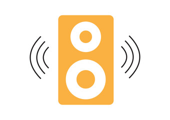 speaker vector icon, audio speaker icon