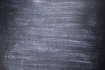 Canvas Print - Painted canvas background texture as abstract surface. Painted dark grey or black background