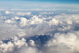 Fototapeta Niebo - clouds over the blue sky