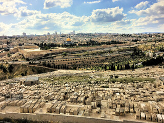 Wall Mural - A view of Jerusalem