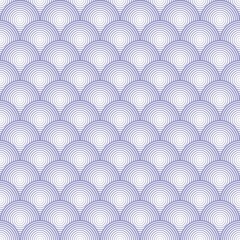 Wall Mural - background with shape circles, seamless pattern