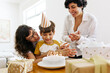 © (JLco) Julia Amaral - Lesbian parents celebrating boy's birthday