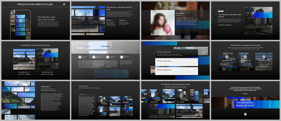 Wall Mural - vector templates for website design, presentations, portfolio. templates for presentation slides, fl