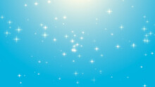 Christmas Blue White Starry Background.