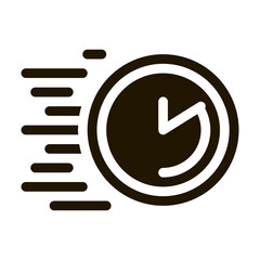 Wall Mural - Time Expiration Icon Vector Glyph Illustration