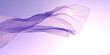 © picture cells - 光を受けて風にはためく布 / 爽やかな光と風のアブストラクト / 背景・コンセプトイメージ / 3Dレンダリンググラフィックス