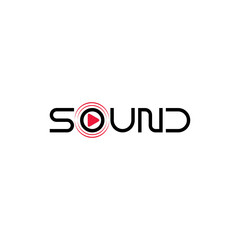 Poster - SOUND letter with Speaker logo design vector