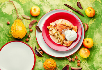 Wall Mural - Piece of apple pie