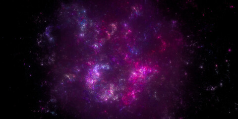 banner star field background . starry outer space background texture . colorful starry night sky out