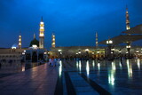 Fototapeta Big Ben - Shots of Pilgrims at Masjid al Nabawi 
