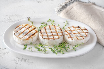 Canvas Print - Grilled Camembert