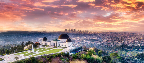 Fototapete - Griffith Observatory Los Angeles