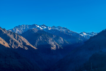 Wall Mural - a mountain valley, pekhri, tirthan valley, himachal pradesh, india