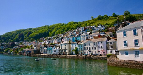 views from the dart estuary of dartmouth devon