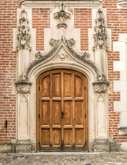 Poster - Porte Renaissance au Clos-Lucé, Amboise, Val de Loire, France