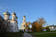 St. George's Monastery. Veliky Novgorod, Russia. Architectural ensemble 