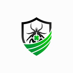 Sticker - Pest logo with tick concept