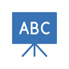 Sticker - ABC chalkboard