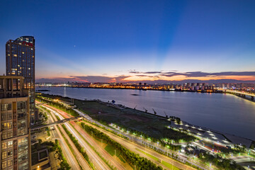 Wall Mural - view of the city