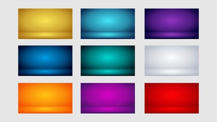 Wall Mural - Bundle Luxury  abstract background. studio, room. Business report paper with smooth gradient for banner, card