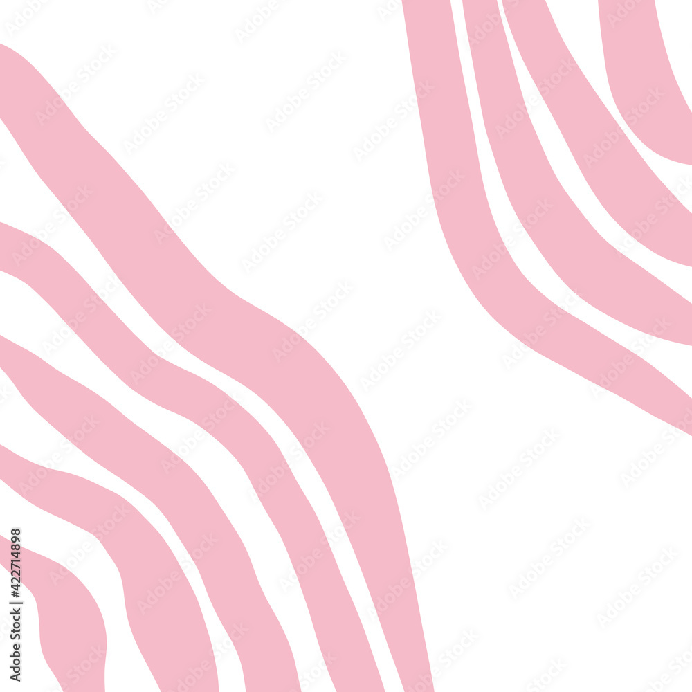 Doodle style pinstripes seamless repeat vector pattern. Free hand drawn ...