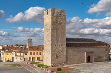 Wall Mural - Church of San Martin in Cuellar, in the province of Segovia (Spain)