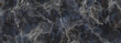 Marble stone texture background.Dark blue gray marble  with white veins.