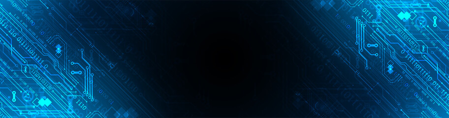 abstract background on technological and scientific topics. various techno details with using digita