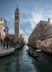 Venice. City landscape places of Interest. Italy.