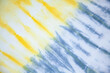Tie Dye back ground .Grey and yellow ,strips drawing with paints