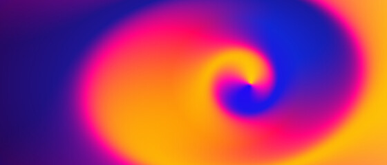 Poster - Minimal fluid gradient background. Abstract holographic backdrop. Futuristic Landing page composition.