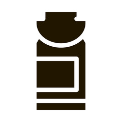 Poster - milk can icon Vector Glyph Illustration