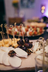 A close up of a cake on top of a table