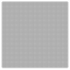 Poster - Squares grid, mesh grating, trellis vector