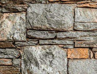 darkk stone wall closeup, textured pattern natural background