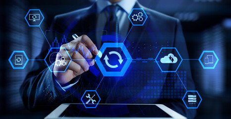 Update Software Upgrade Application new version on virtual screen