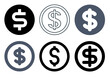US Dollar Icons and Symbols