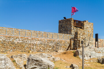 Fortaleza, Fortress, Castillo, Castle o Castel en el pueblo de Aracena, provincia de Huelva, comunidad autonoma de Andalucia, pais de España