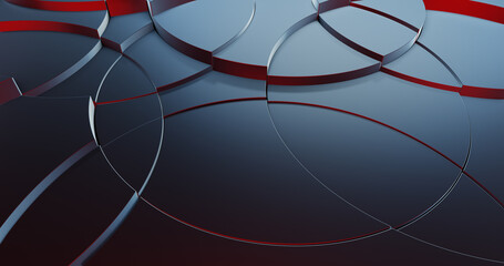 Wall Mural - geometric abstract background. corporate circular background with texture and lights. corporate and 