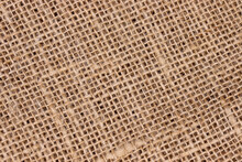 Close-up Of A Burlap Sack Background